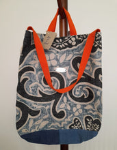 Load image into Gallery viewer, Blue & Orange Tote Bag
