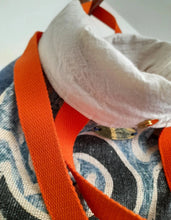Load image into Gallery viewer, Blue & Orange Tote Bag