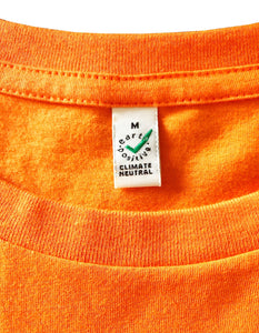 Unisex Sublime Universe Orange Short Sleeve T-Shirt
