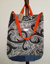 Load image into Gallery viewer, Blue &amp; Orange Tote Bag